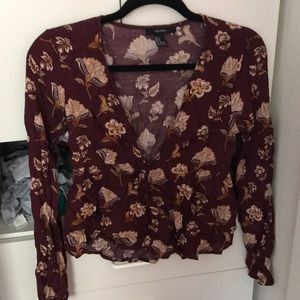 Fall Printed Forever 21 Shirt